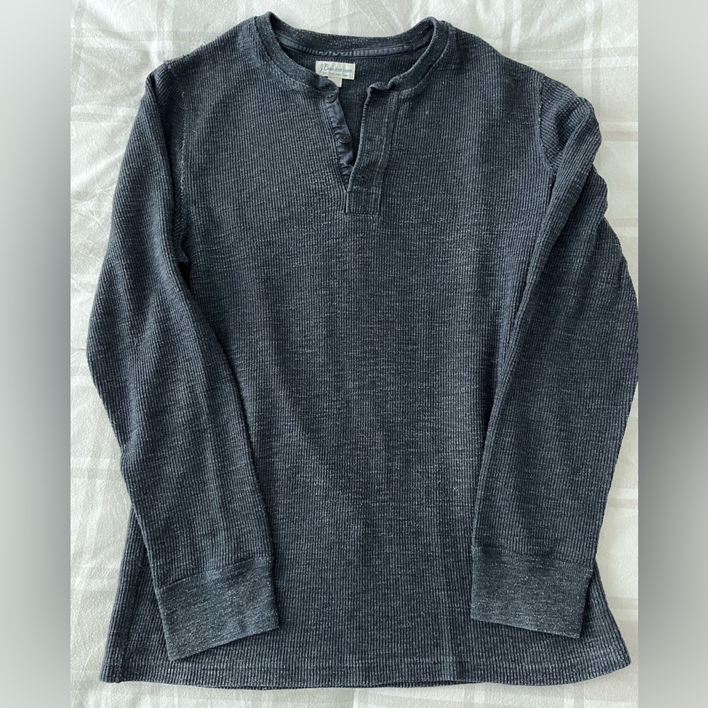 J crew knit long sleeve shirt size L